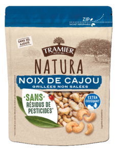 Tramier Natura Noix de cajou Sans Résidus de Pesticides