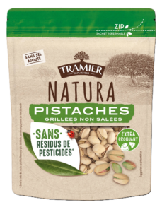 Tramier Natura Pistaches Sans Résidus de Pesticides