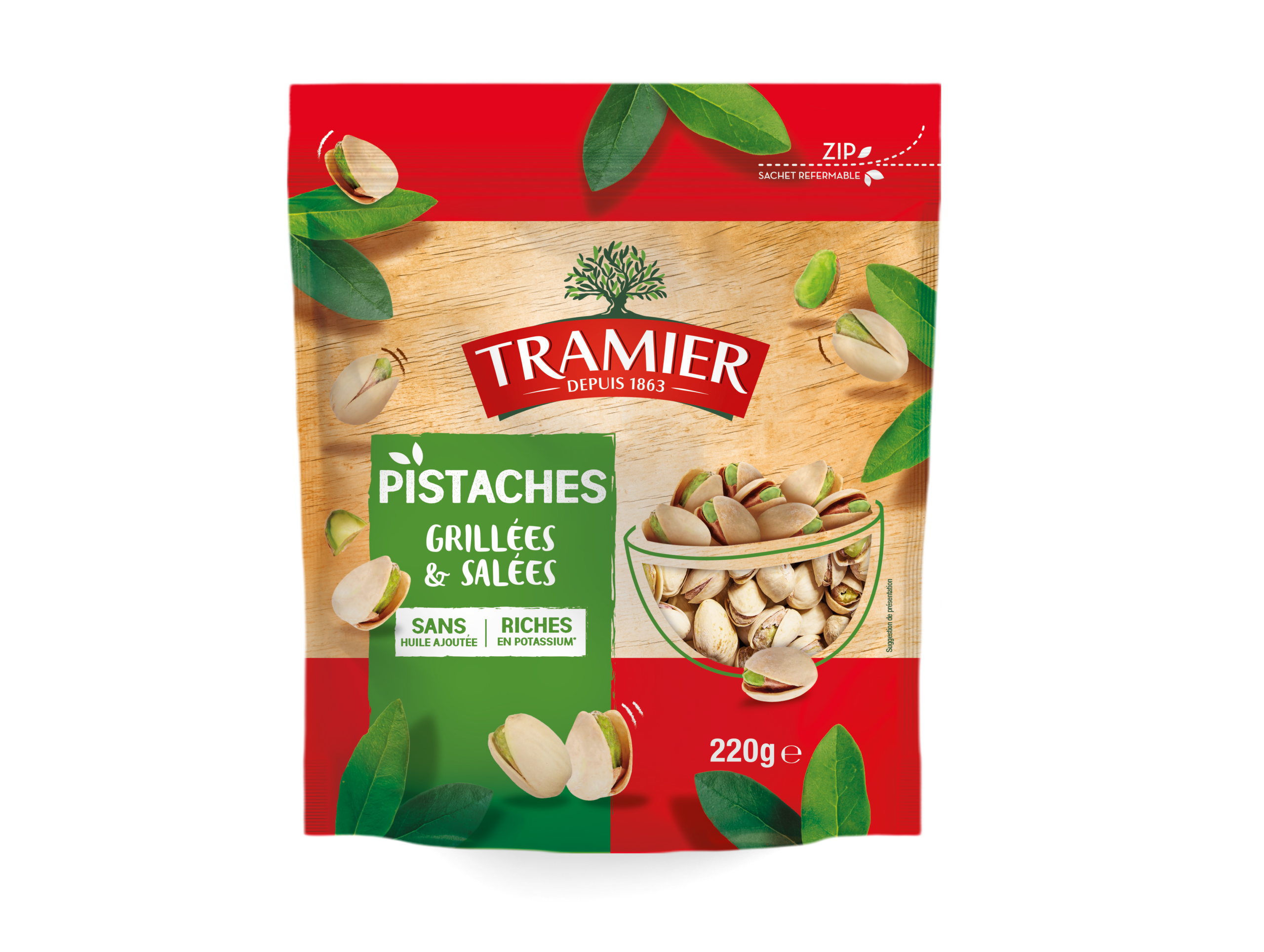 Pistaches Grillées & Salées Tramier