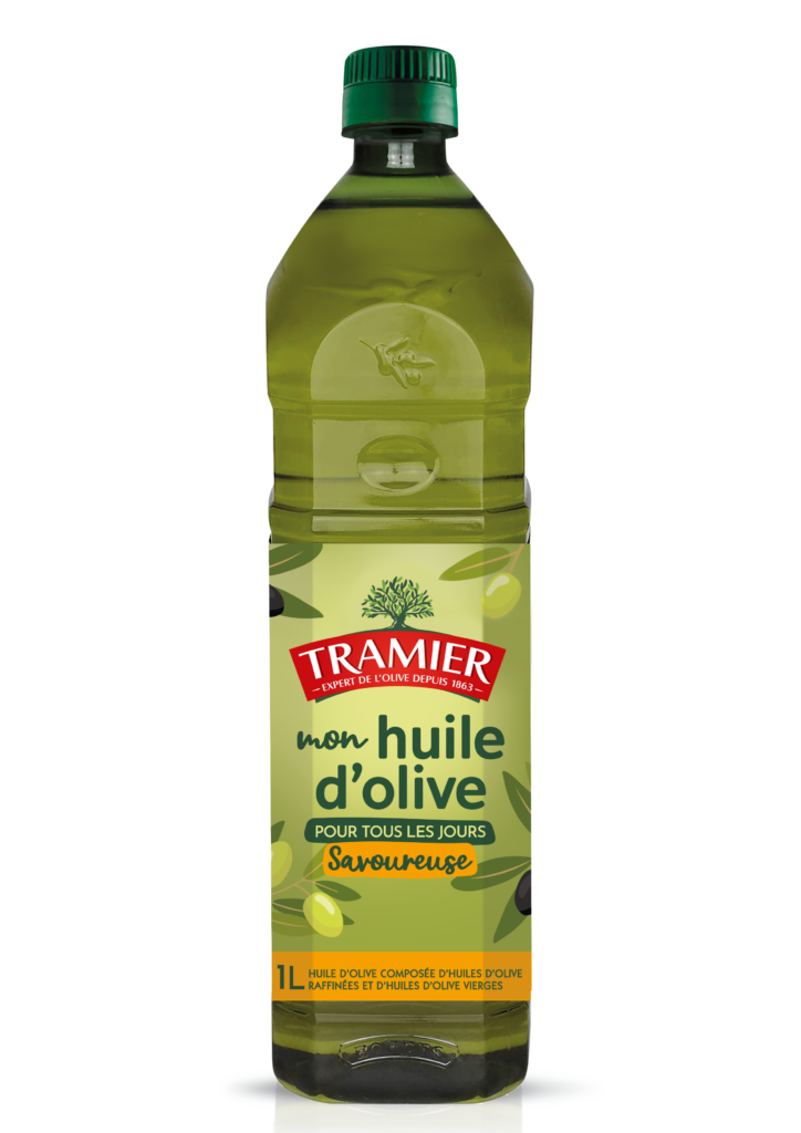 Mon Huile d’Olive Pour Tous Les Jours Savoureuse 1L Tramier