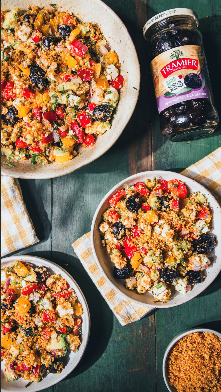 salade quinoa crispy