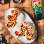 Wrap poulet, tomates confites et pesto rosso