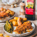 Dos de cabillaud en croute de parmesan