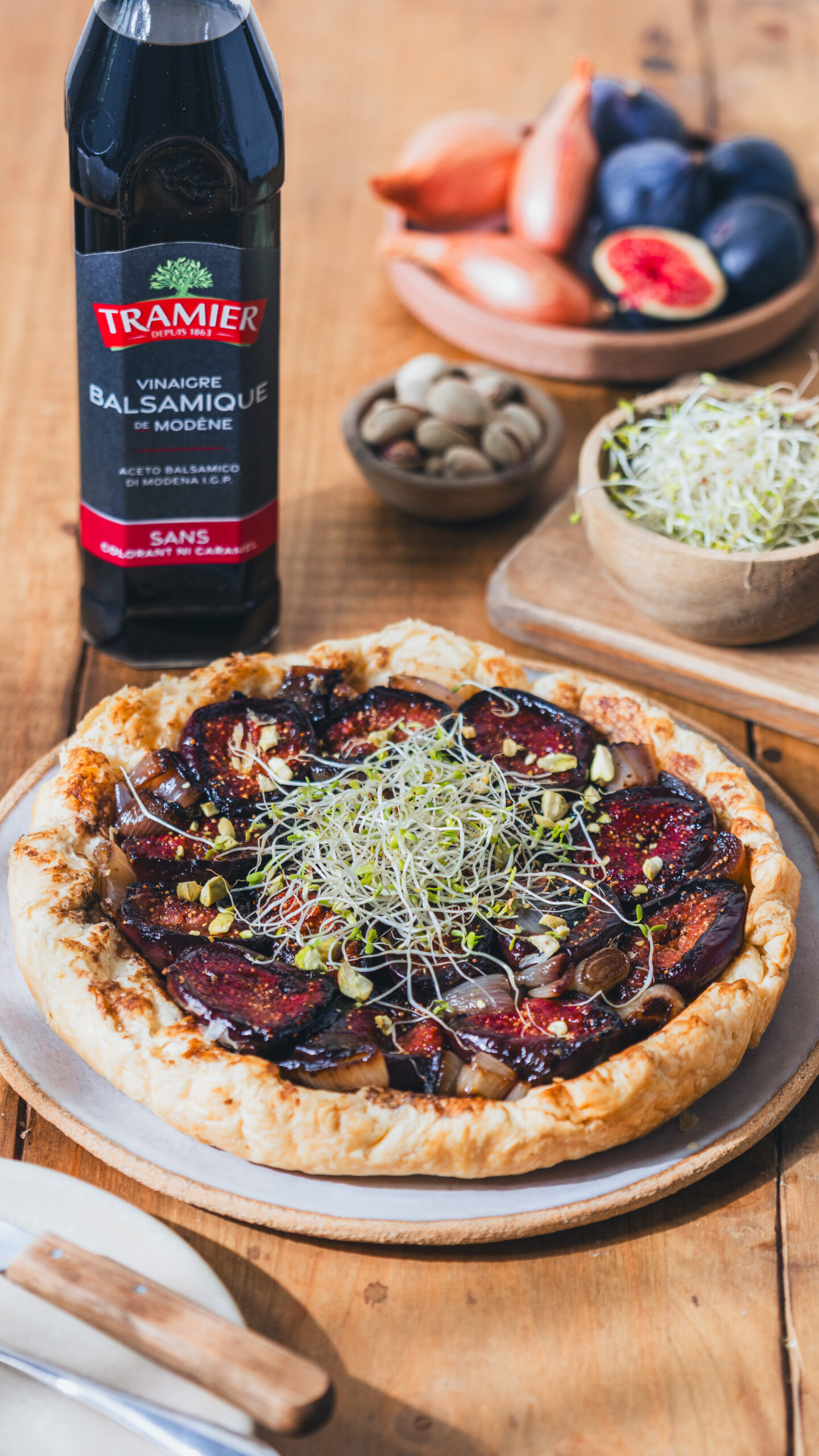 Tatin salée de figue