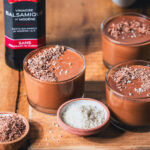 Mousse au chocolat sucrée-salée Vinaigre Balsamique Tramier